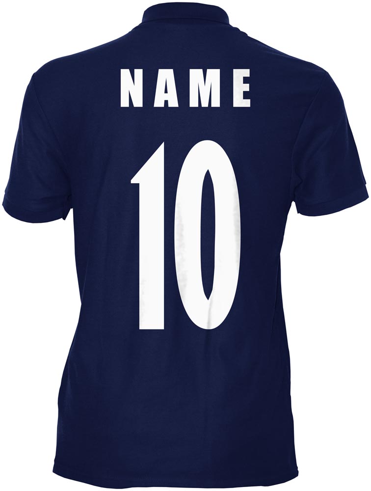 WM 2018 Argentinien ARGENTINA Polo-Shirt Trikot Name Nummer 