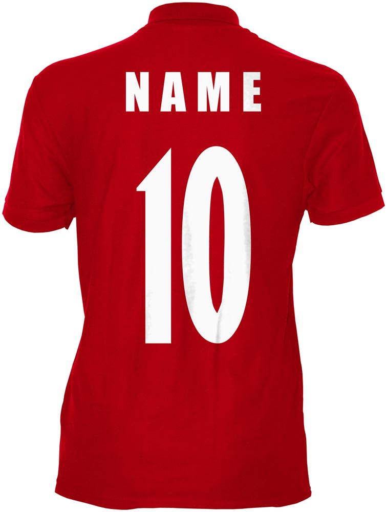 WM 2018 Irak IRAQ Polo-Shirt Trikot Name Nummer 