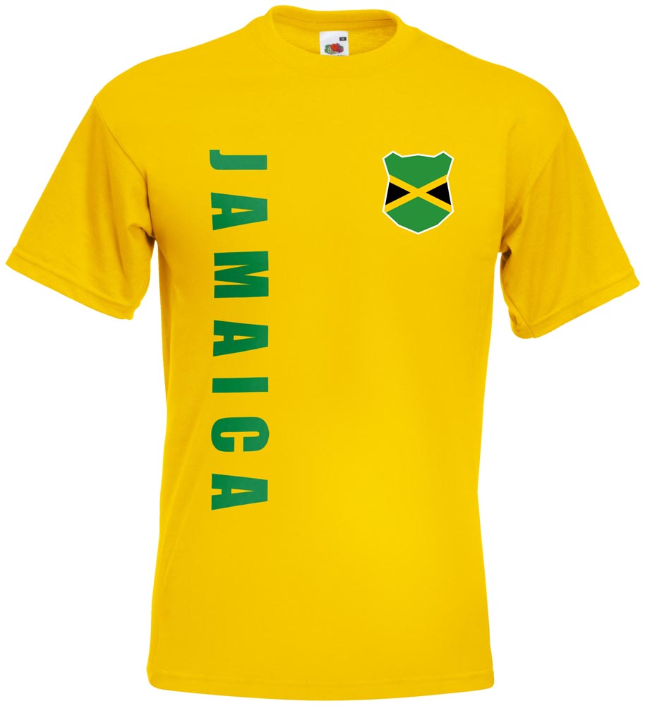 WM 2018 Jamaika JAMAICA Polo-Shirt Trikot Name Nummer 