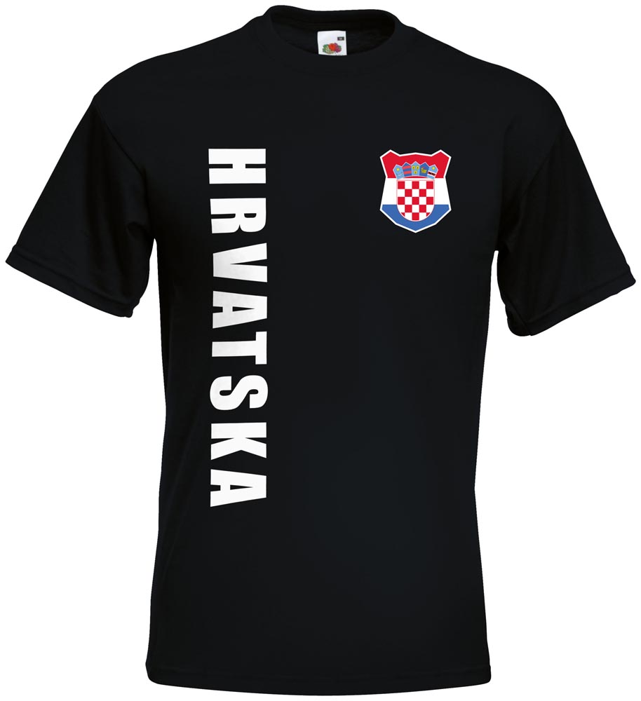 WM 2018 Kroatien HRVATSKA T-Shirt Trikot Name Nummer Mini WM 