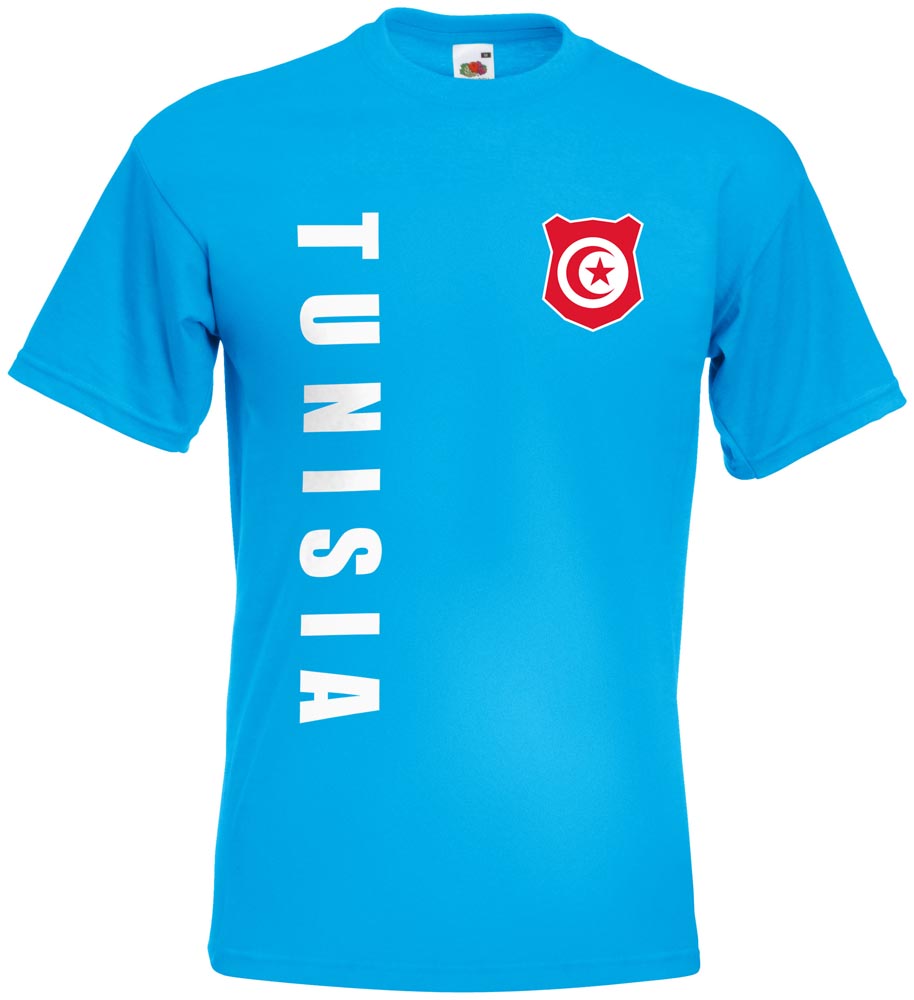 WM 2018 Tunesien TUNISIA T-Shirt Trikot Name Nummer Mini WM 