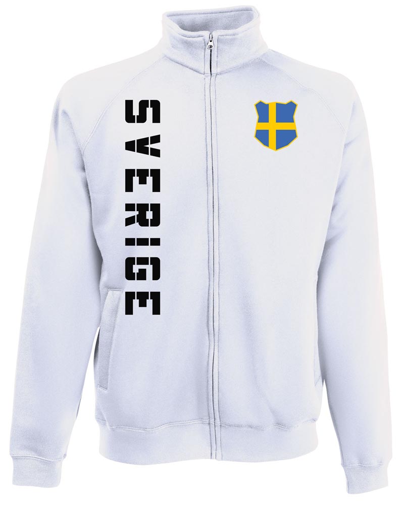 Schweden SVERIGE  wM 2018 Sweat Jacke Trikot Name Nummer