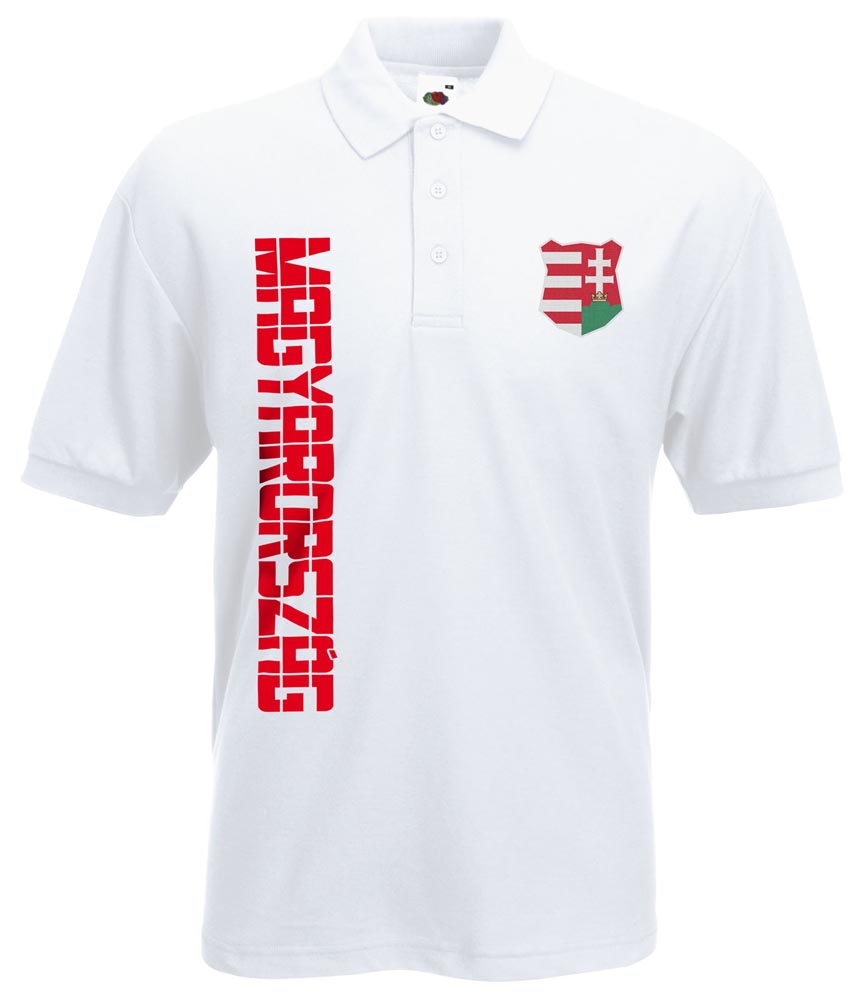 La Hongrie Magyarország polo-shirt maillot avec Nom /& numéro s m l xl xxl