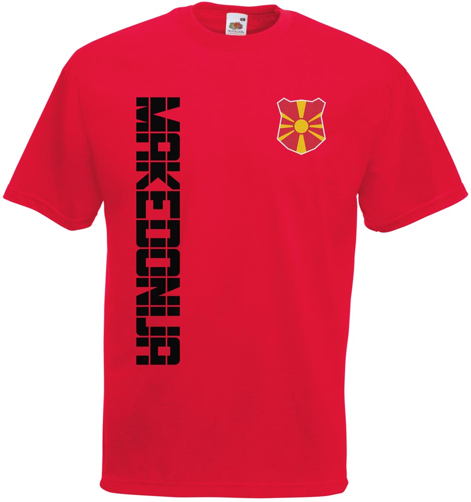 Mazedonien Makedonija Polo-Shirt Trikot mit Name & Nummer S M L XL XXL