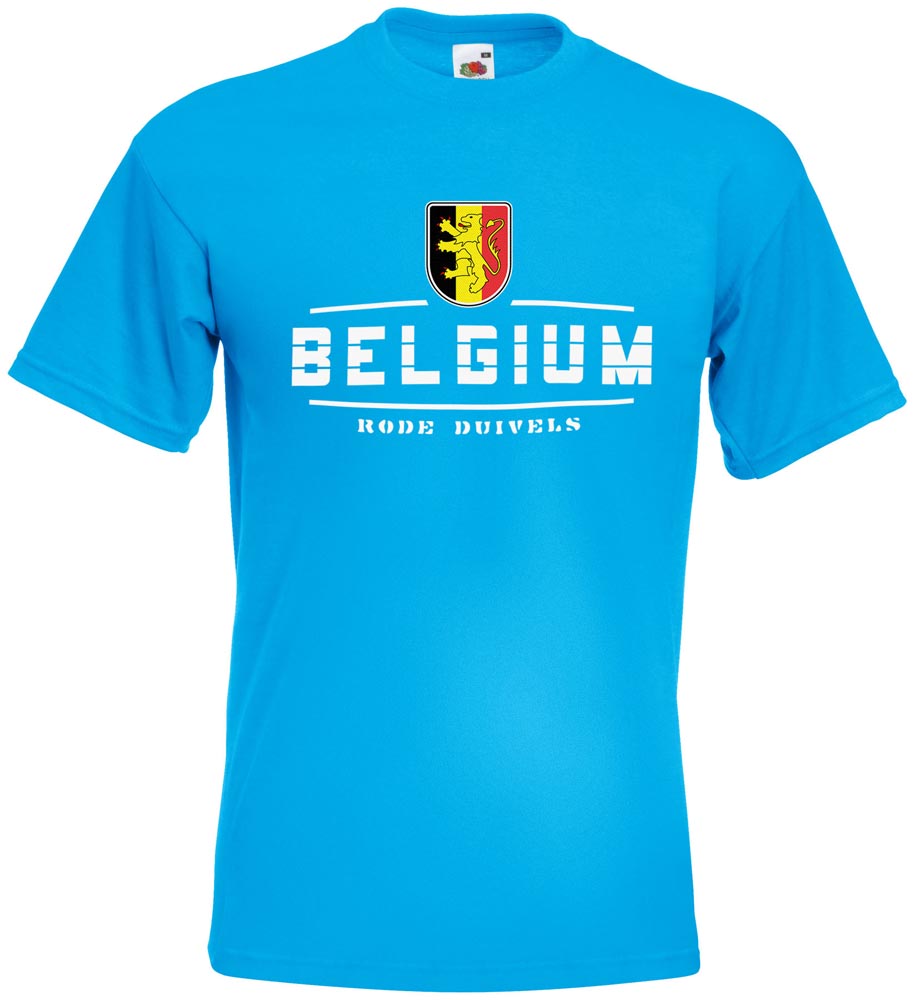 Bélgica FanShirt camiseta wm2018 S M L XL XXL 
