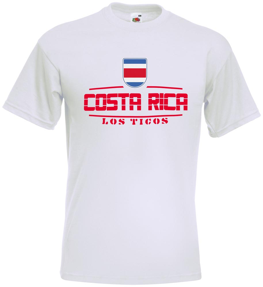Costa Rica Fanshirt maillot wm2018 S M L XL XXL 