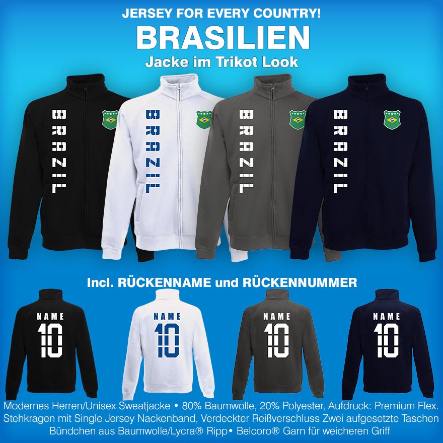 Brasilien Jacke