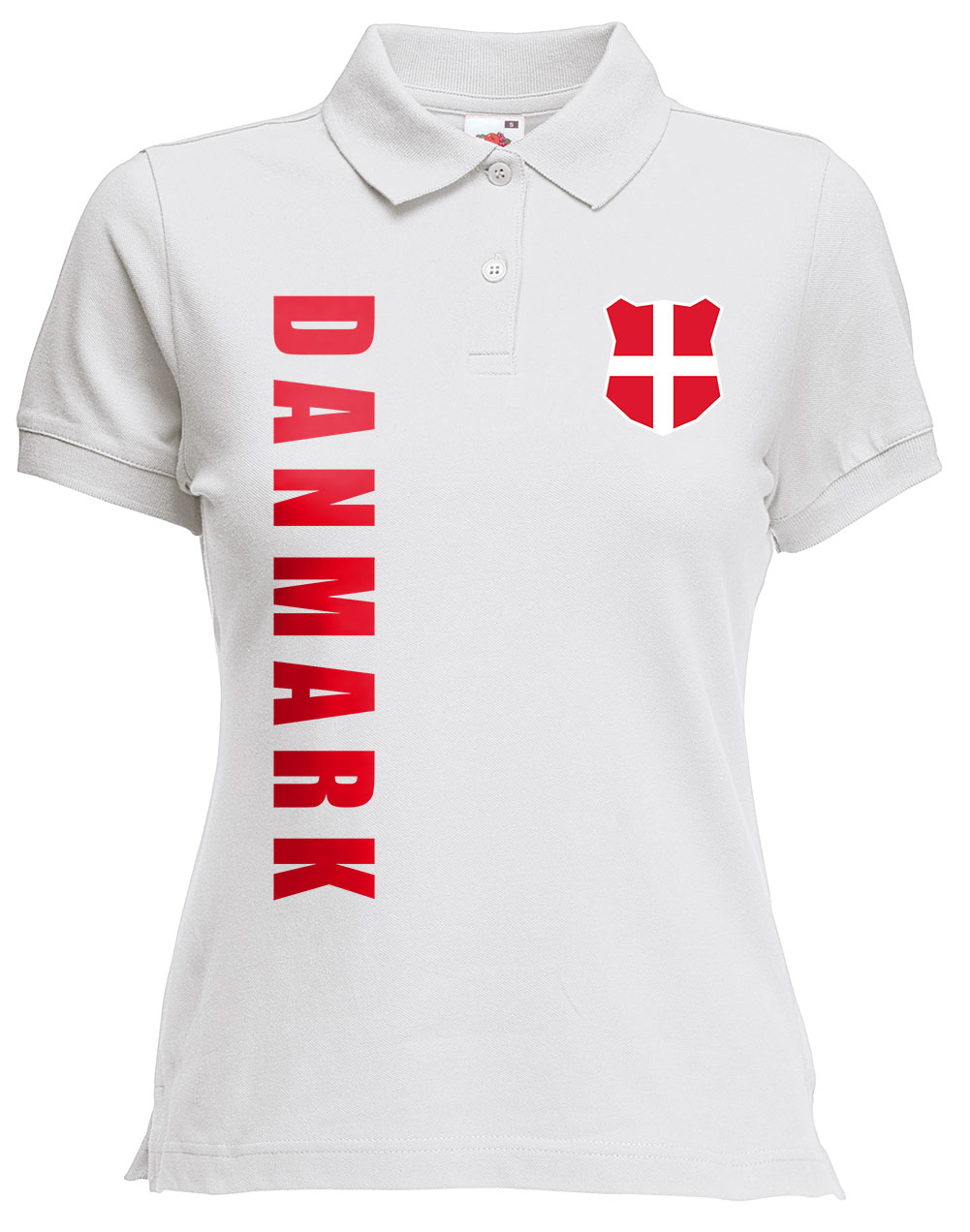 Dänemark Danmark Damen Trikot Fanshirt Top Shirt WM 2018 Name Nummer 