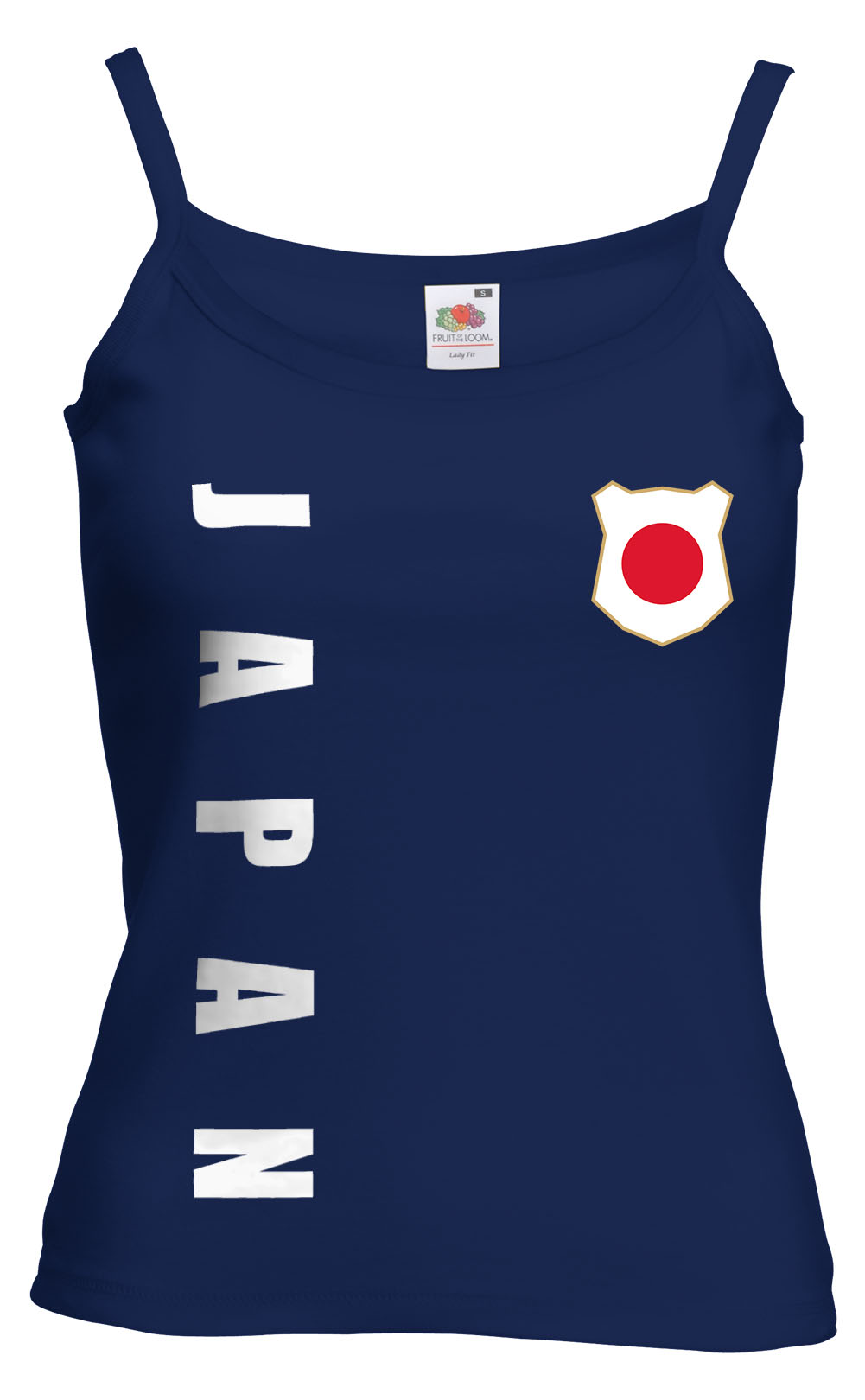 Japan WM 2018 Damen T-Shirt Trikot Name Nummer Fussball Team National 